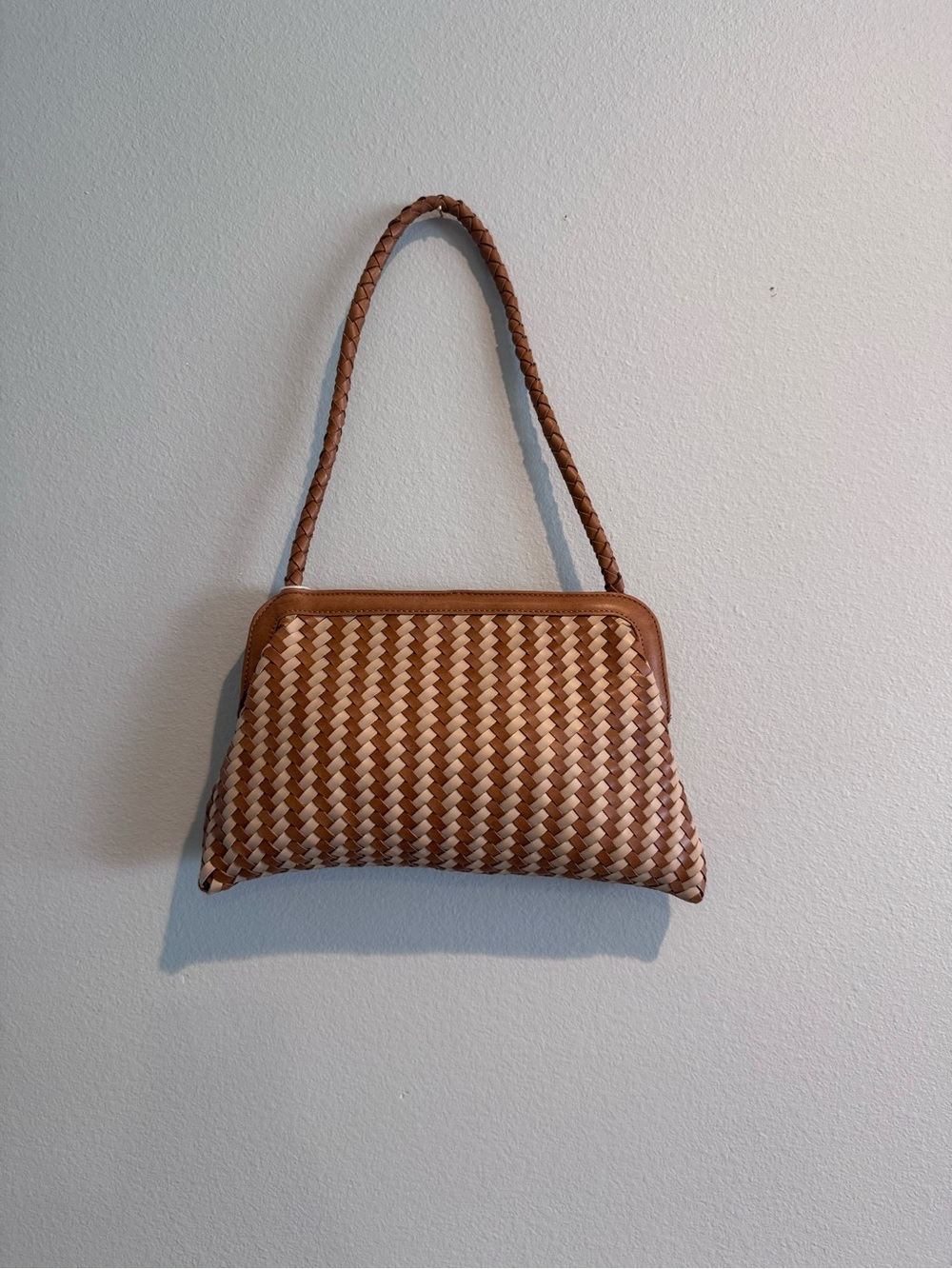 Bembien Le Sac Hand Woven Leather Bag NWT